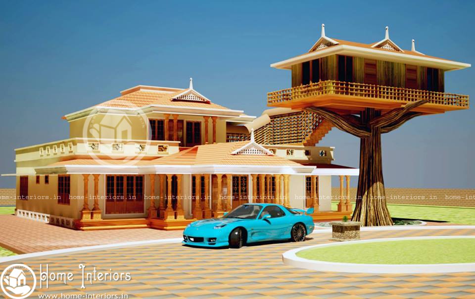 3800 Square Feet Amazing And Beautiful Kerala Home Designs