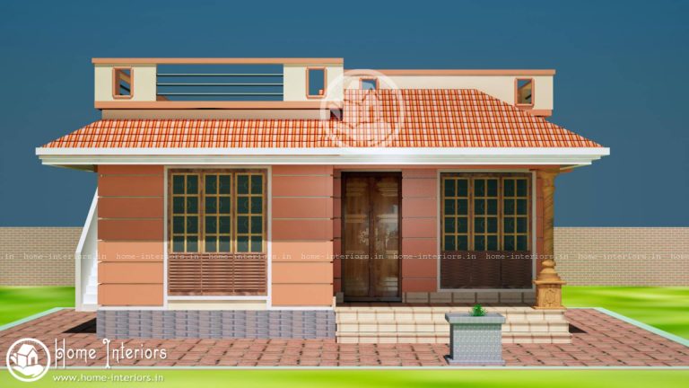 850 Square Feet Single Floor Low Cost Home Design