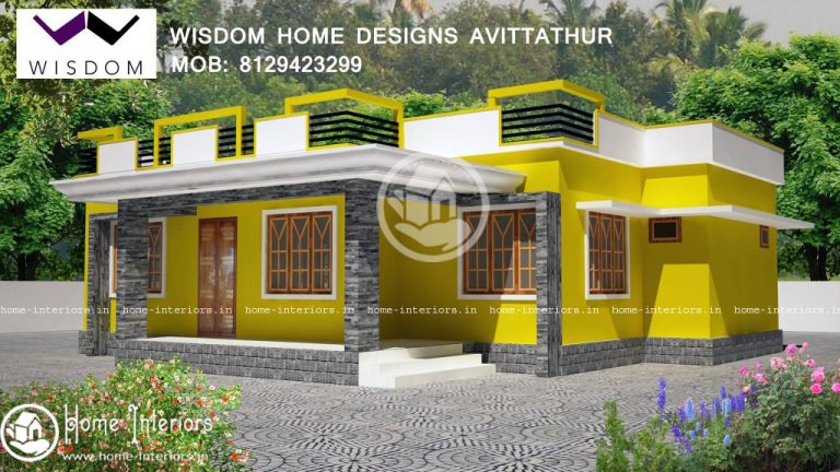 1000 Sq ft, Lowcost & Beautiful Home Design