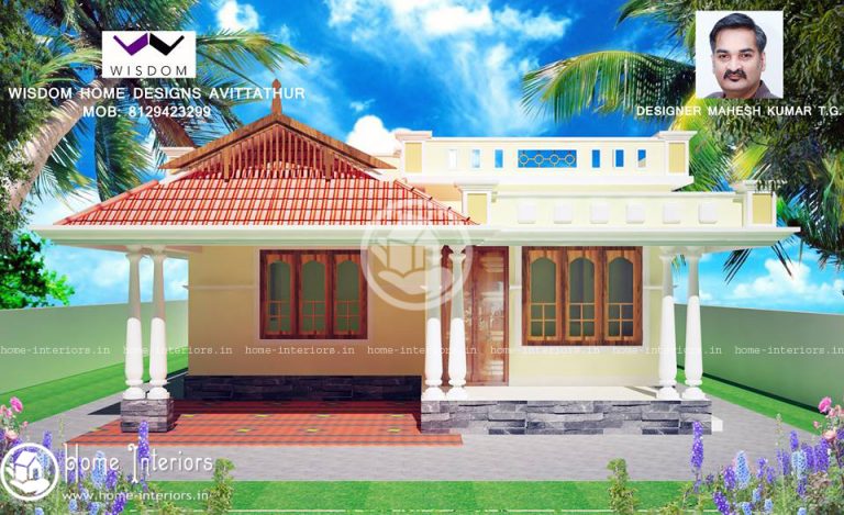 1000 Square Feet Single Floor Modern Home Design