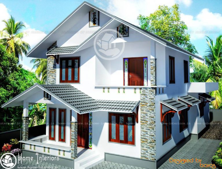 Double Floor Beautiful Kerala Home Design & Plan