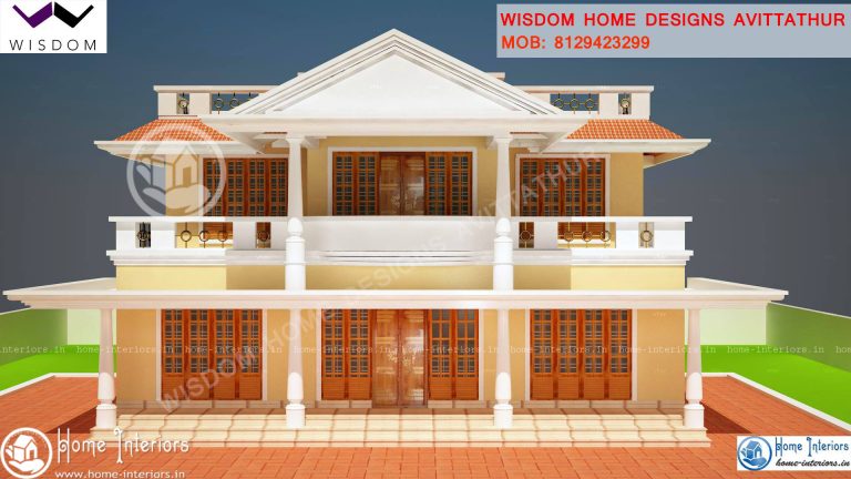 1900 Sq. Ft , Slop roof Style Kerala Home Design