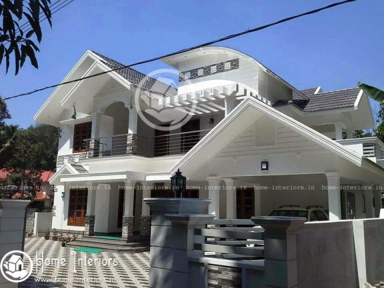 3832 Square Feet Double Floor Contemporary Home Design