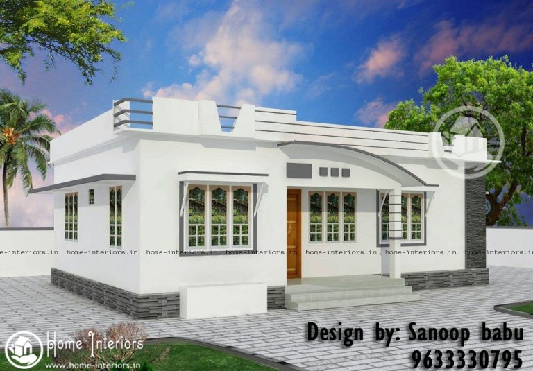 800 Square Feet Single Floor Contemporary Home Design
