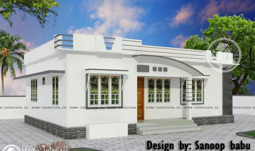 800 Square Feet Single Floor Contemporary Home Design