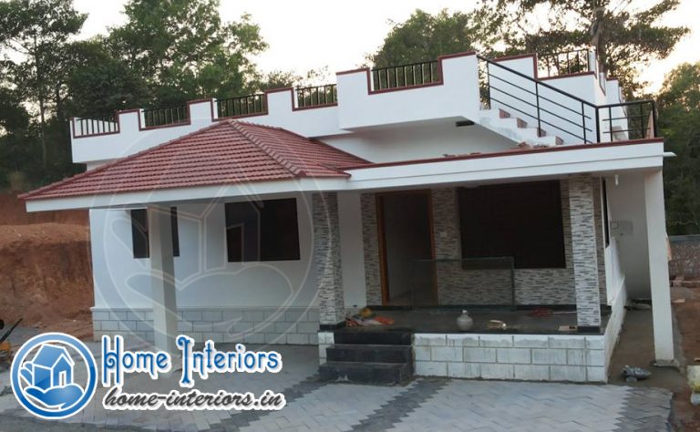 918 Sq Ft, Beautiful Low Budget Home Design