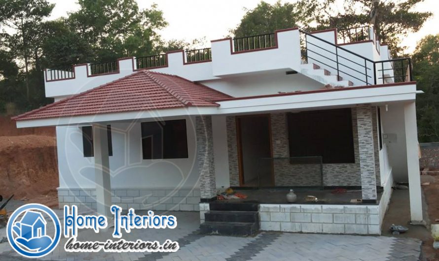 918 Sq Ft, Beautiful Low Budget Home Design