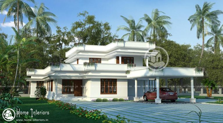 2412 Sqft, Beautiful Kerala Home Design