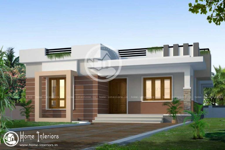 850 sqft 2bhk Modern Style house 2015
