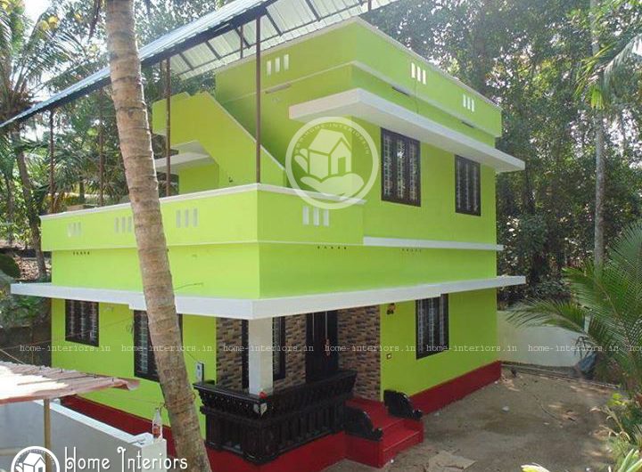 1416 Sq Ft, Beautiful Kerala Double Floor Home Plan