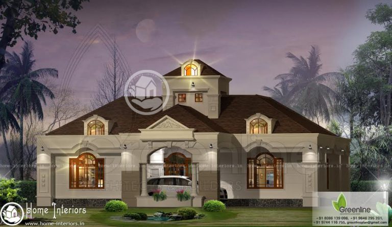 1500 sq ft, Beautiful Single Floor House Design