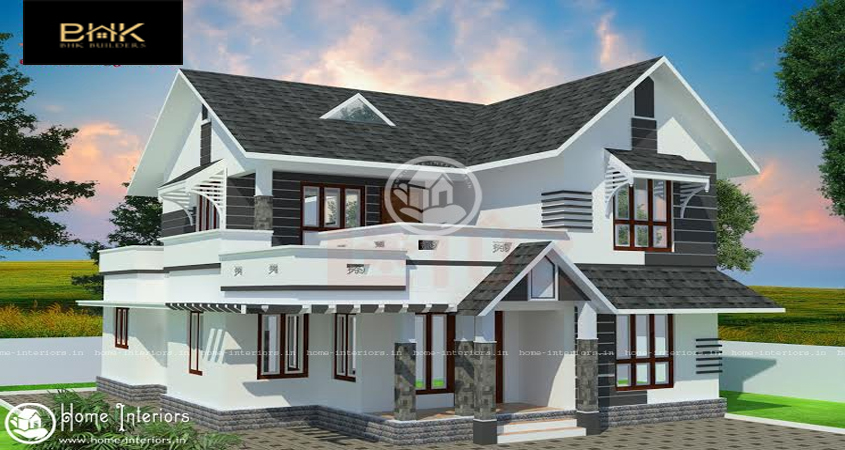 1500 Sq ft, Modern Style Home Design