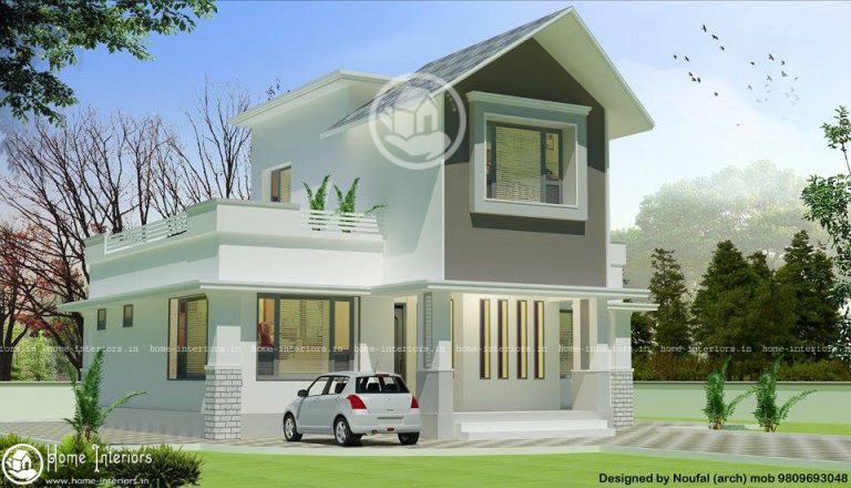 1250 Square Feet Double Floor Contemporary Home Design