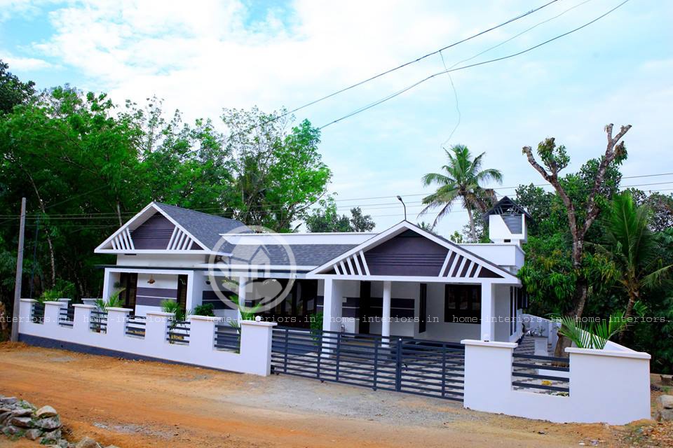 1798 Square Feet Single Floor Contemporary Home Design