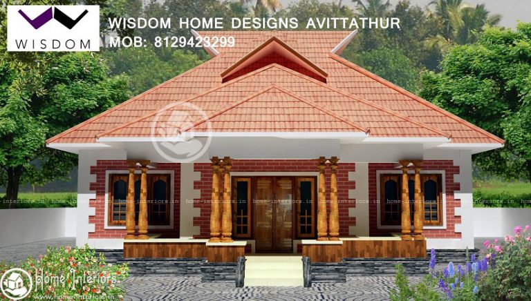 950 Square Feet Single Floor Traditional Home Design