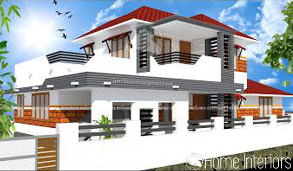 2500 Square Feet Double Floor Renovated Home Design