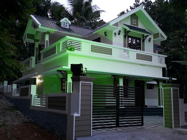 1950 Square Feet Double Floor Contemporary Home Design