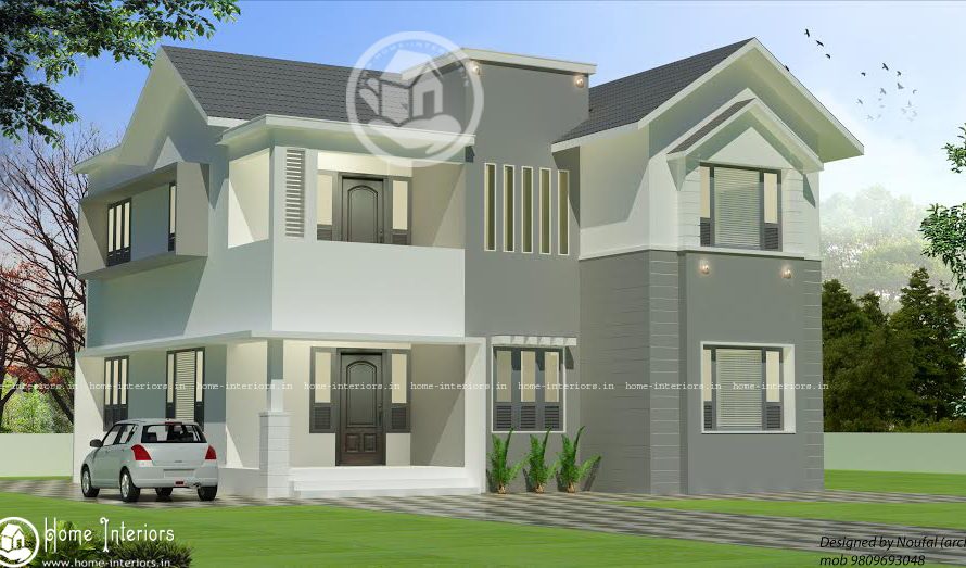 2200 Sq Ft, Double Floor Home Design