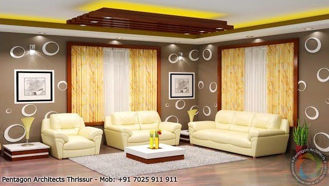 Modern Style, 360 X 372 cm, Living Room Interior Design