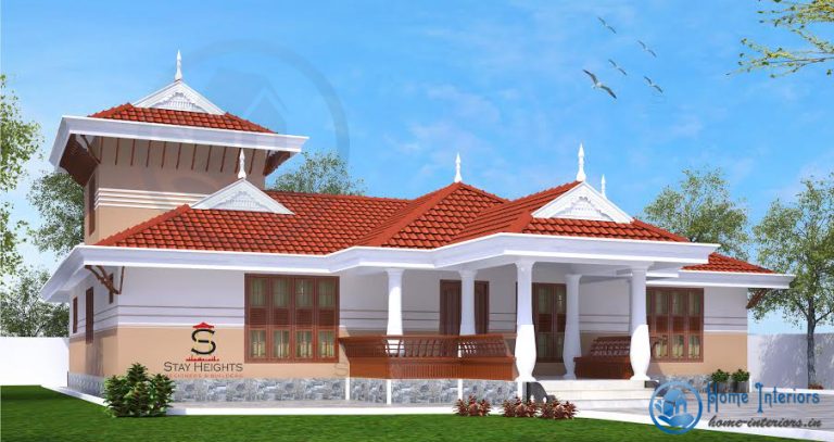 2125 Square Feet Single Floor Contemporary Home Design
