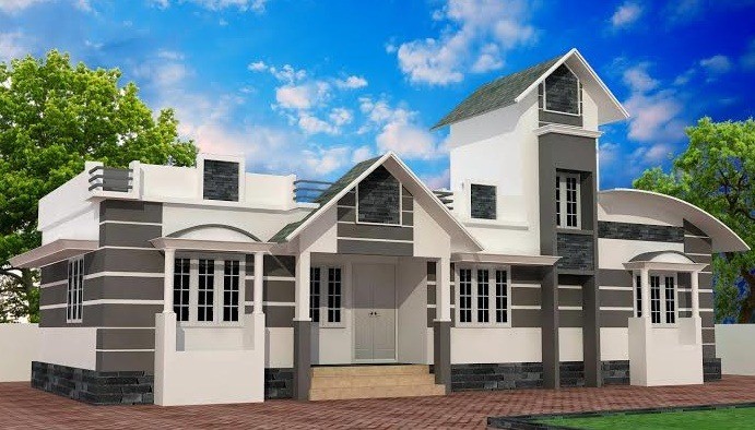 950 Square Feet Single Floor Kerala Home Designs