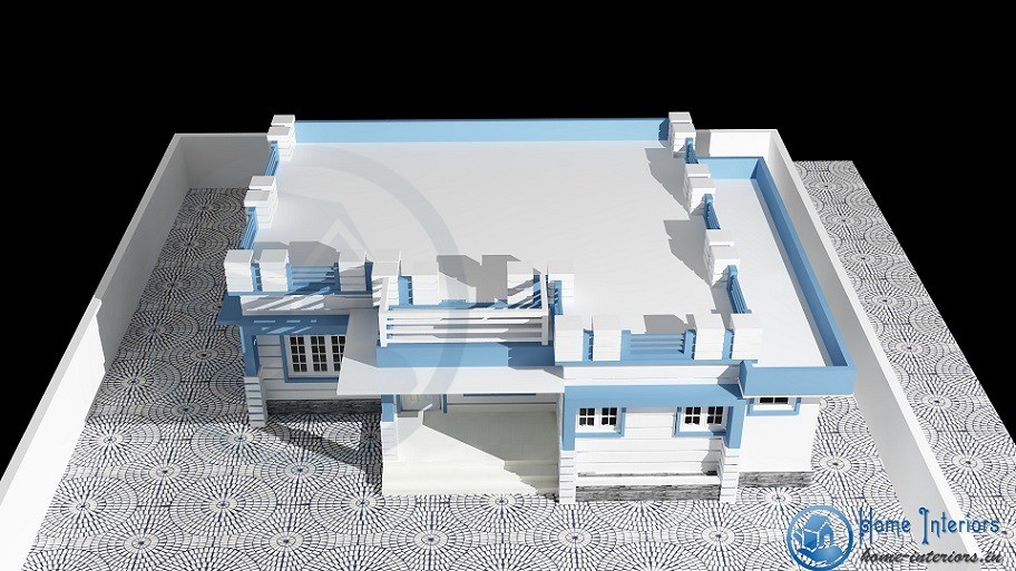 Modern Single Storied Contemporary Designs 1250 Sq Ft