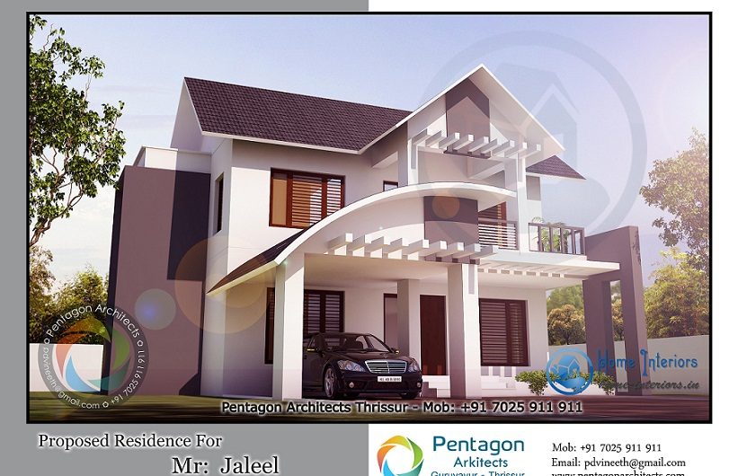 Marvellous Modern Double Floored Home Designs