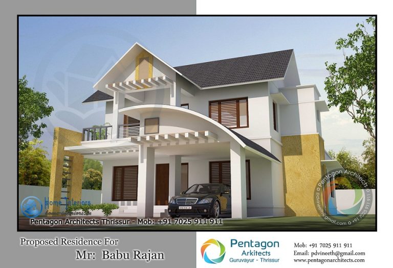 Remarkable Contemporary Double Floor Home Designs