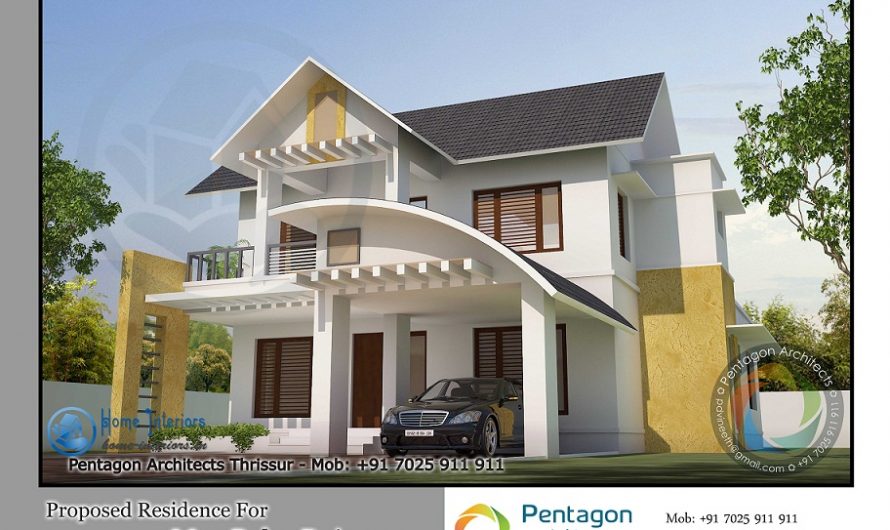 Remarkable Contemporary Double Floor Home Designs