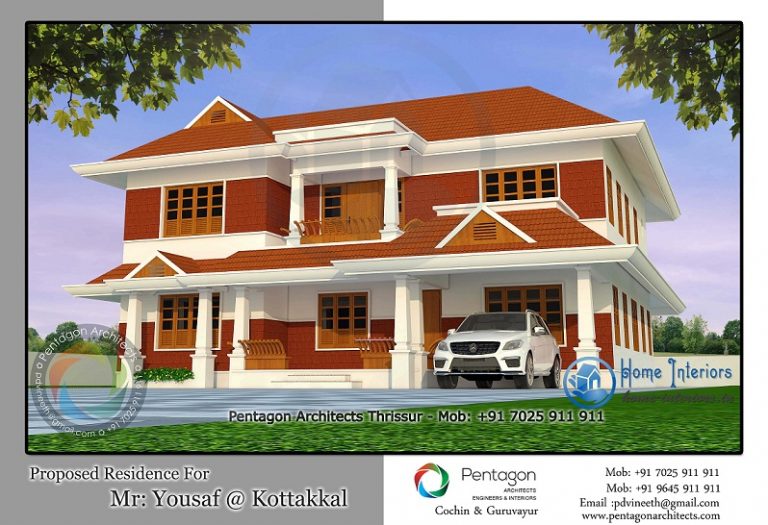 Astounding Wonders Kerala Double Floor Home Designs