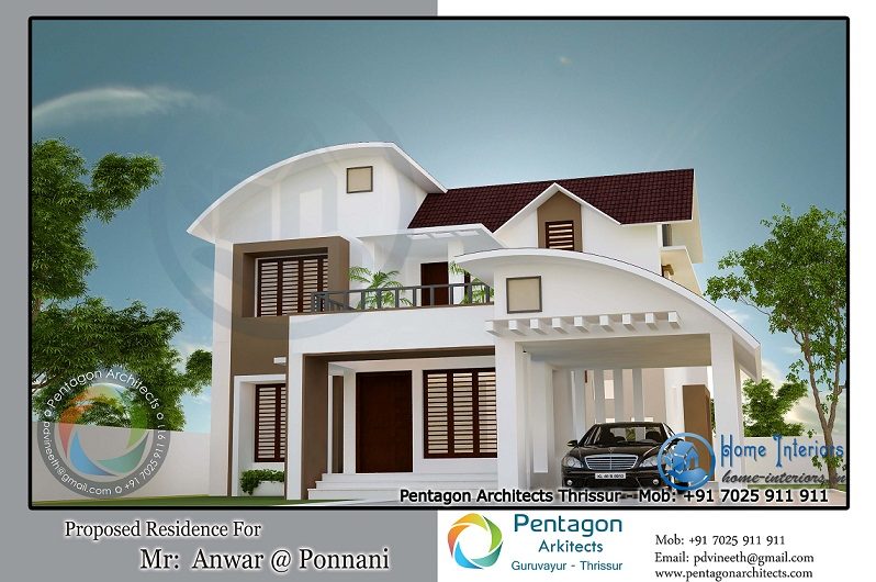 Newly Advanced Contemporary Double Floor Home Design