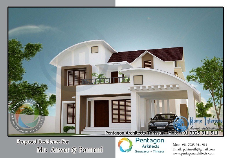 Newly Advanced Contemporary Double Floor Home Design
