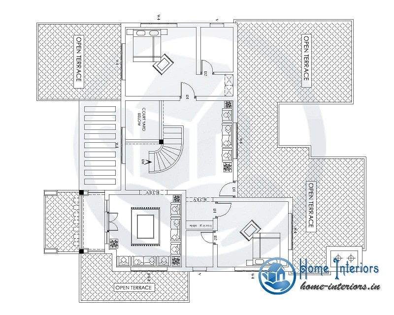 Exquisite Contemporary Double Floor Kerala Home Design