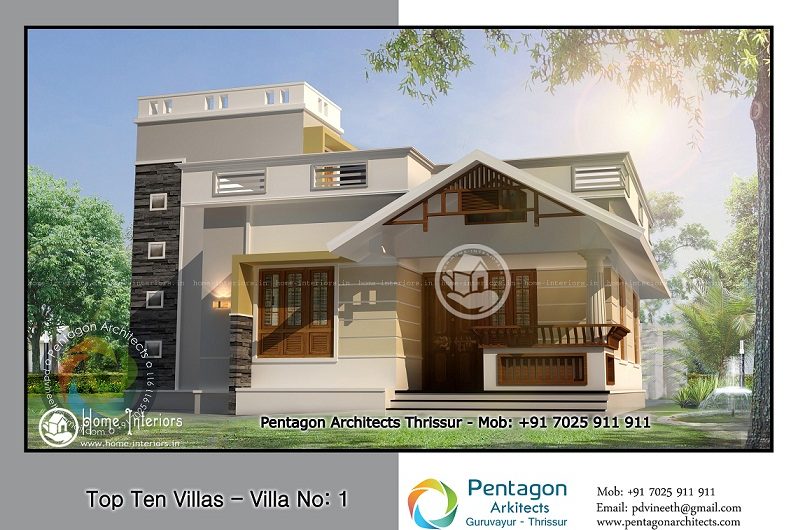 Admirable Single Storied Kerala Home Design