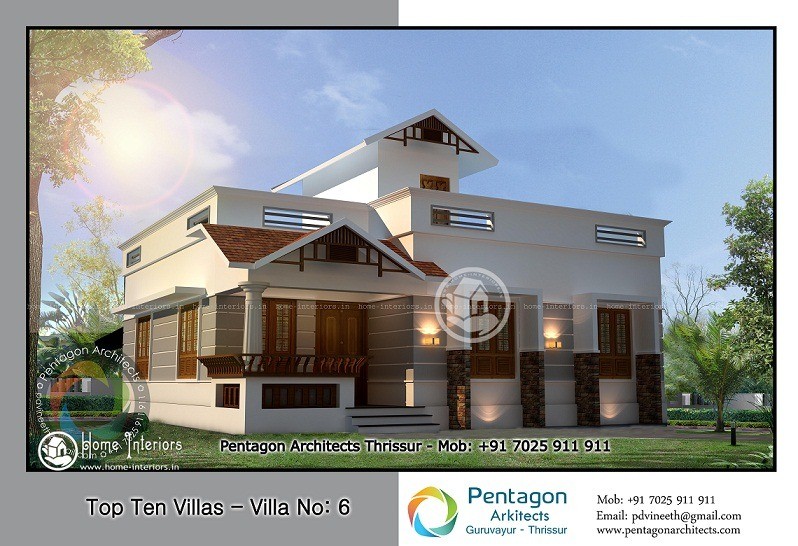 950 Square Feet Single Floor Contemporary Home Design