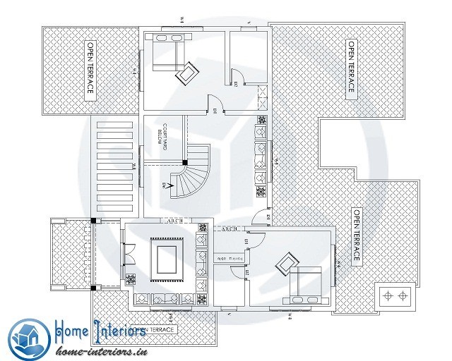 Dazzling Modern Double Floor Kerala Home Design