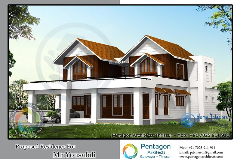 Marvellous Contemporary Kerala Home Design
