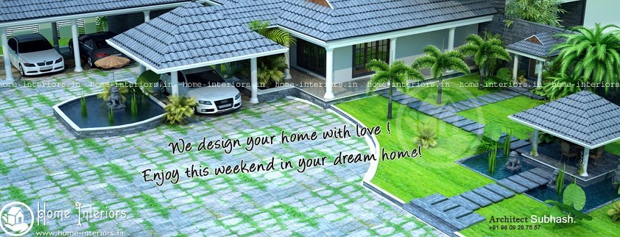 Excellent 2997 Sq Ft Kerala Home Design