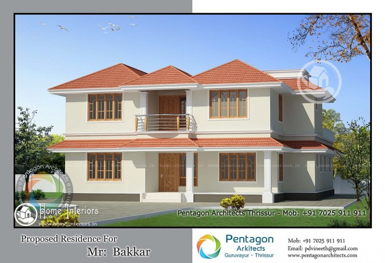 Splendid 2856 Sq Ft Kerala Home Colonial Designs
