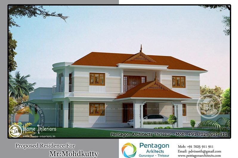 Exemplary Kerala Home 2856 Sq Ft Contemporary Design