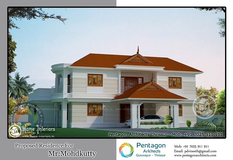 Exemplary Kerala Home 2856 Sq Ft Contemporary Design
