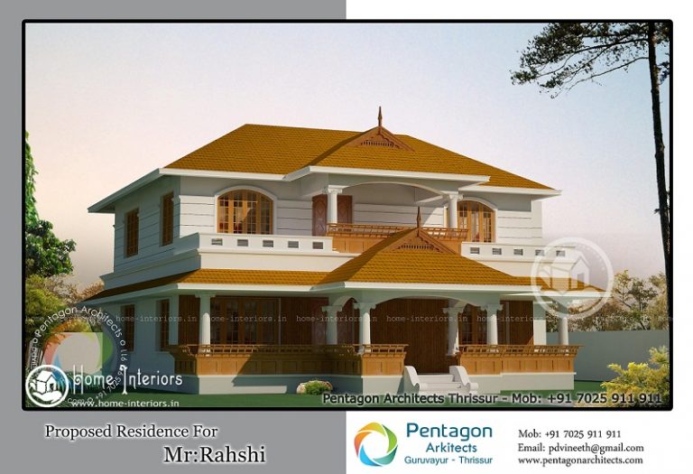 First Rate Double Floor Kerala Home Designs