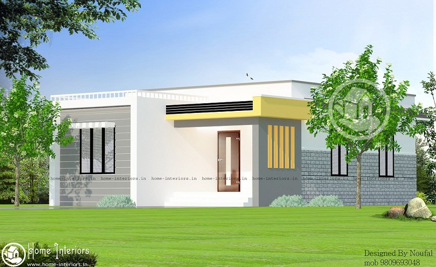 740 Sq Ft Single Floor Kerala Home Low Cost Design