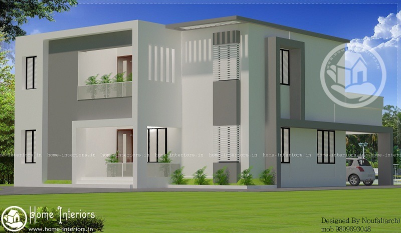 1920 Sq Ft Modern Double Floor Home Design