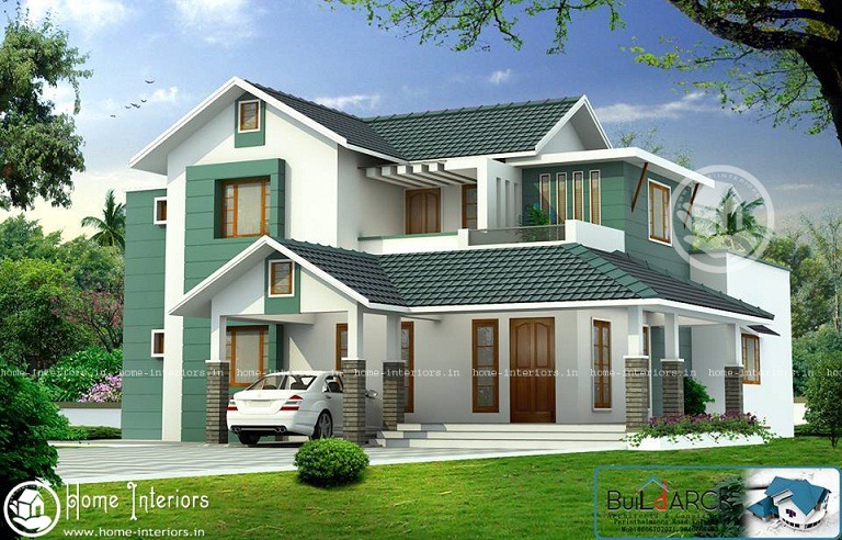 2789 Sq Ft Contemporary Double Floor Home Design