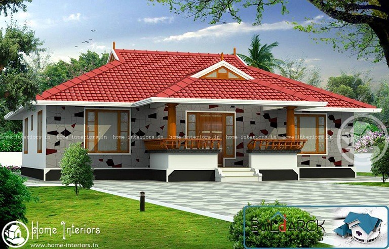 1300 Sq Ft Contemporary Single Floor Home Design