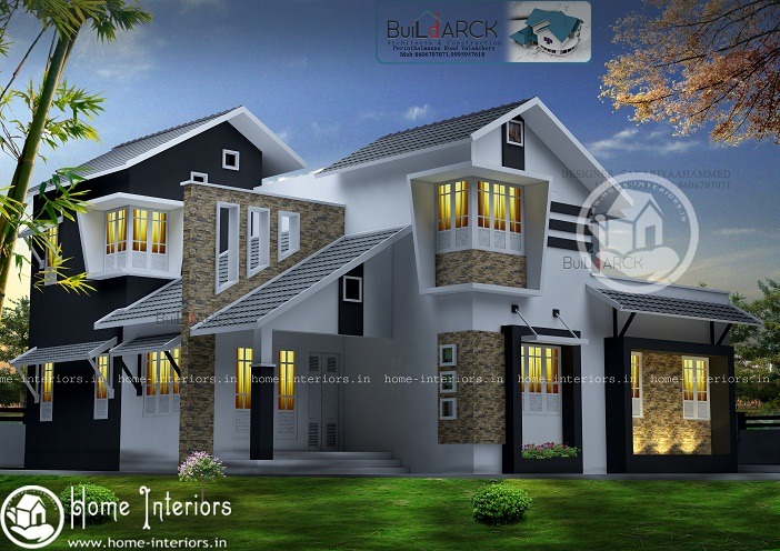 2151 Sq Ft Double Floored Modern Home Design