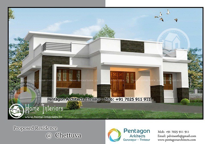 2050 Sq Ft Contemporary Kerala Home Design