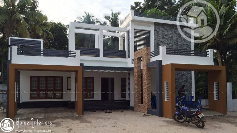 Stylish 2500 Sq Ft Single Storied Contemporary Design