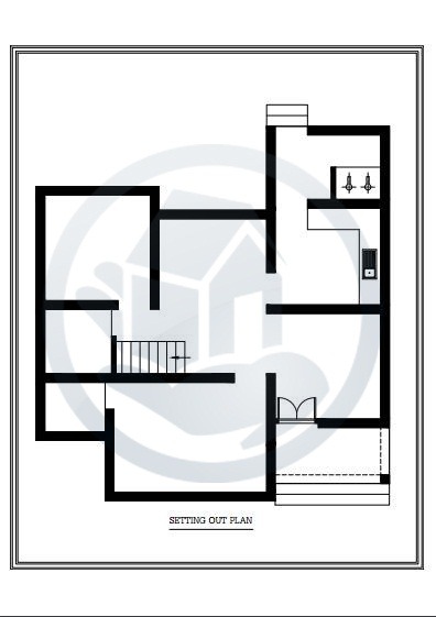 1030 Sq Ft Single Floor Contemporary Villa Designs